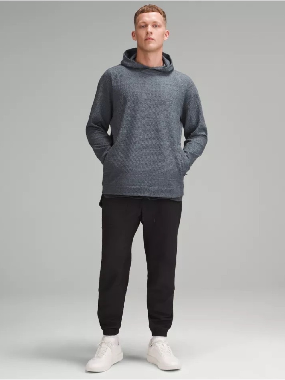 Lululemon texture double knit cotton hoodie Men's small